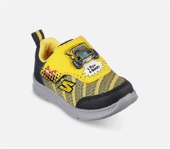 Skechers Boys Comfy Flex 2.0 - Yellow Black (Lyd sneakers)